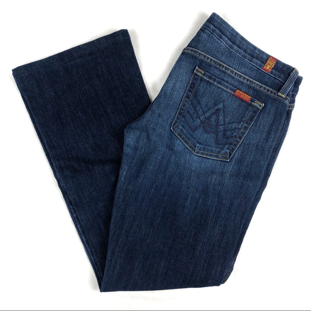 7 For All Man Kind “A” pocket jeans